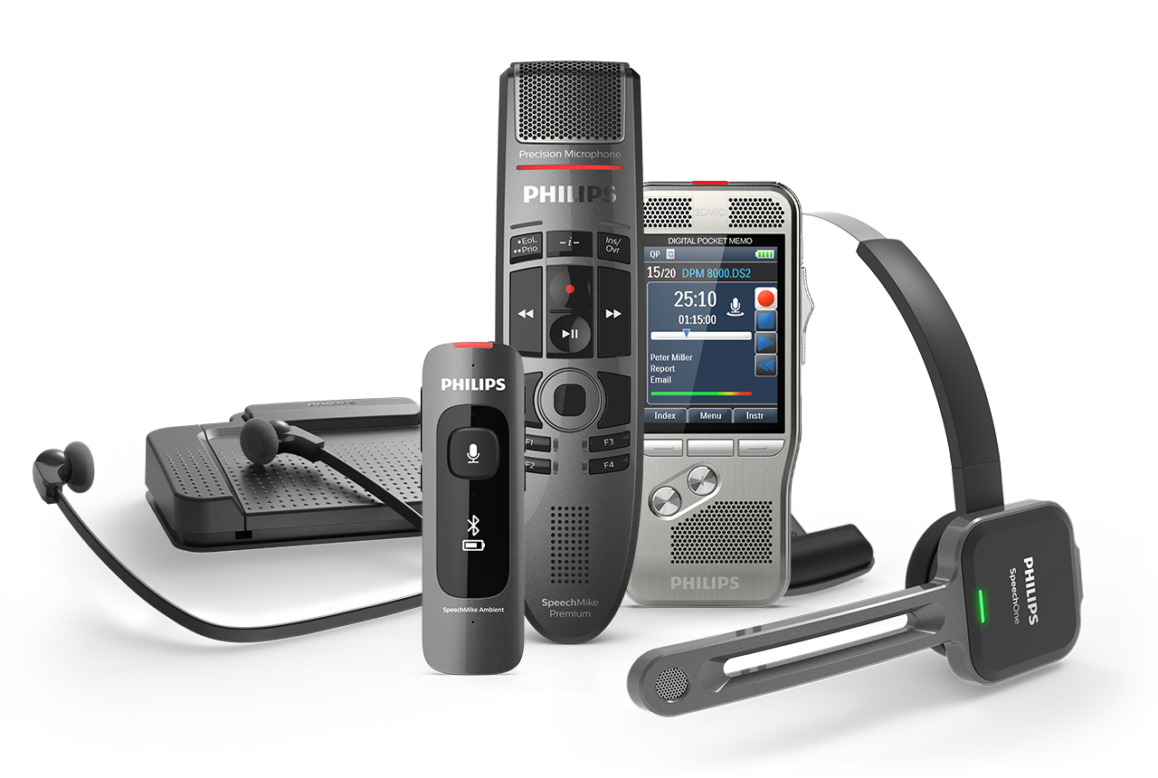 Philips Dictation & Transcription Hardware Products