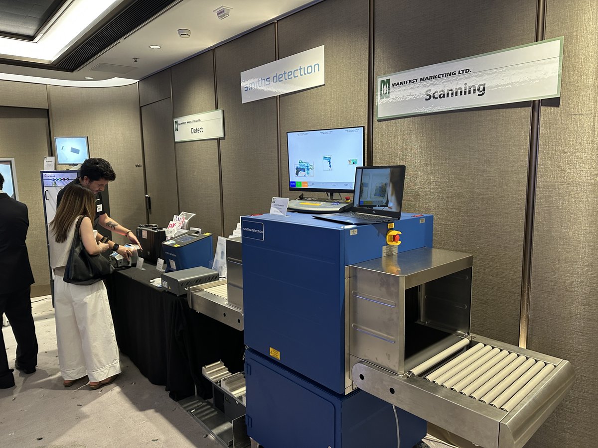 Smiths Detection X-Ray Demo Setup